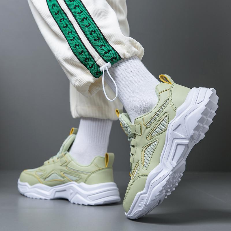 Men s shoes summer breathable 2025 new running casual sports shoes non-slip little white shoes mesh dad shoes [spot 39 чорний
Men s shoes summer breathable 2025 new running casual sports shoes non-slip little white shoes mesh dad shoes [spot 39 чорний