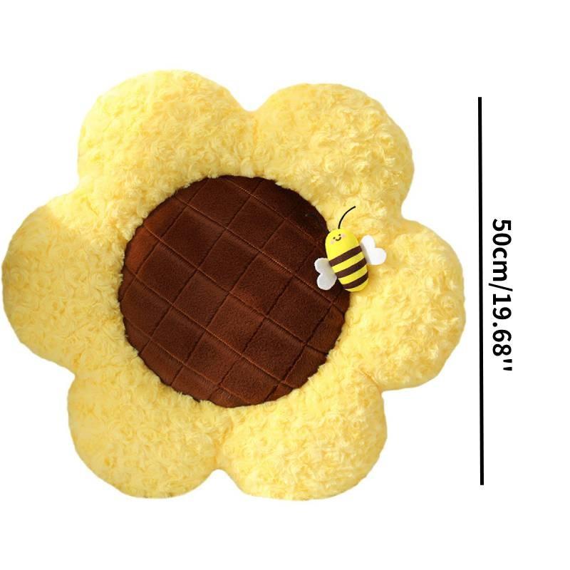 Bee Sunflower Plush Toy Flowers Back Cushion Cartoon Room Decoration Gift Kids
Bee Sunflower Plush Toy Flowers Back Cushion Cartoon Room Decoration Gift Kids