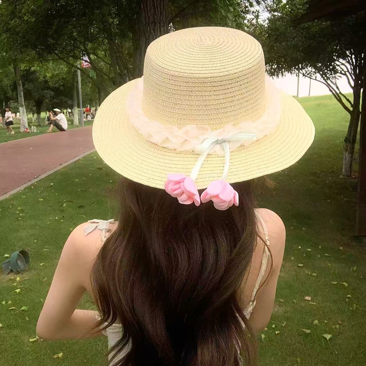 Lolita Straw Hat French Pastoral Flower Sunshade Girly Lolita Multi-Color Han Yang Eclectic Flat-Top Cap 54-59cm бежевий
Lolita Straw Hat French Pastoral Flower Sunshade Girly Lolita Multi-Color Han Yang Eclectic Flat-Top Cap 54-59cm бежевий