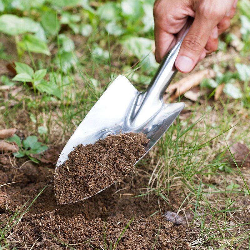 Stainless Steel Small Shovel Planting Flowers Garden Tools Pot Planting Gardening Digging Soil Flower Spade Gardening Tool срібний
Stainless Steel Small Shovel Planting Flowers Garden Tools Pot Planting Gardening Digging Soil Flower Spade Gardening Tool срібний