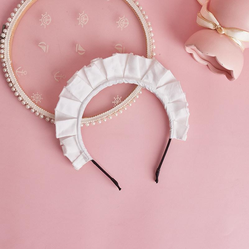 Original Handmade Lolita Anime Headband LO Girl Maid Headgear COS KC Hair Accessories Versatile Headgear белый
Original Handmade Lolita Anime Headband LO Girl Maid Headgear COS KC Hair Accessories Versatile Headgear белый