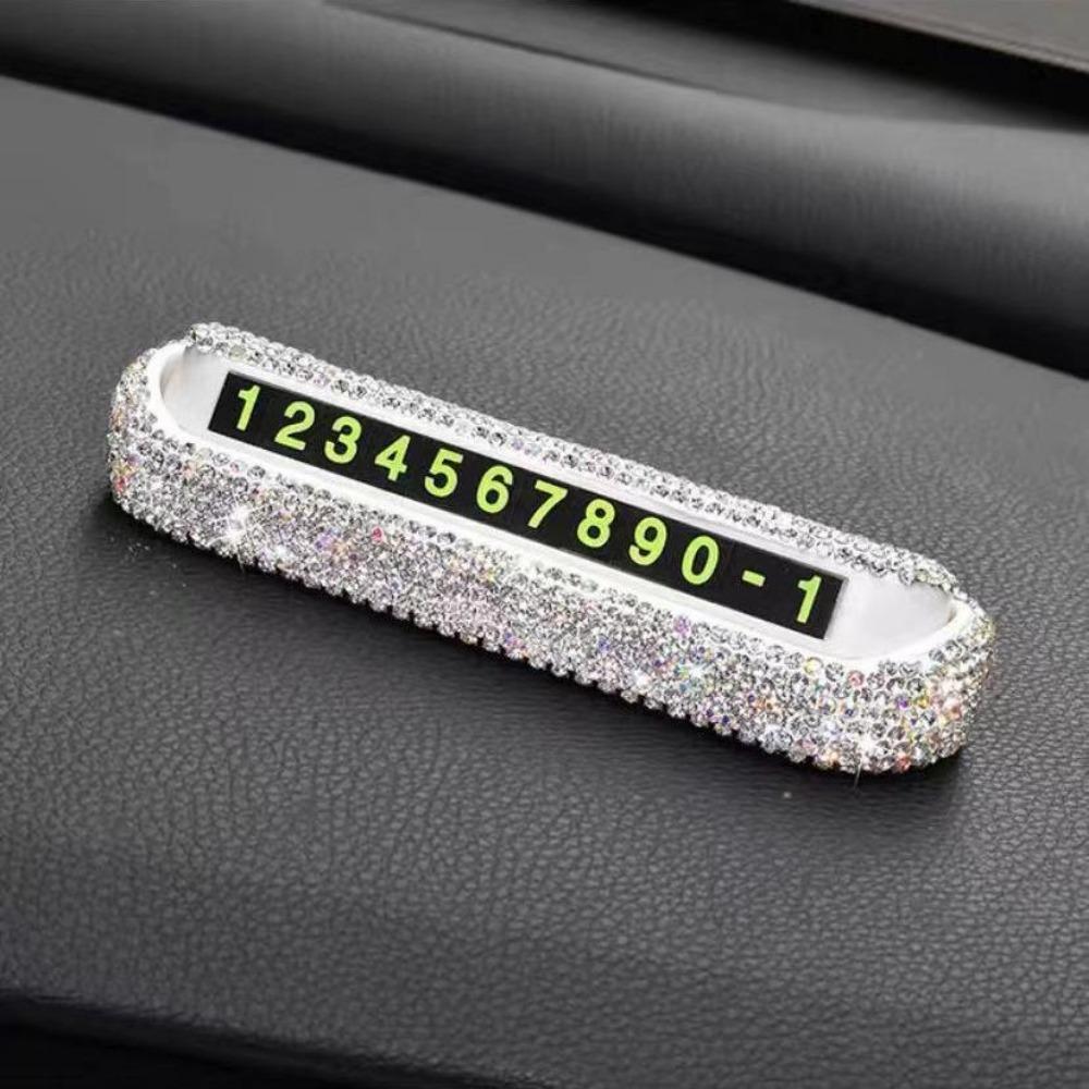 Знак тимчасової стоянки авто, знак номер телефону, жіноча креативна мобільна листівка, знак мобільного телефону, прикраса автомобіля, інкрустована діамантами
Знак тимчасової стоянки авто, знак номер телефону, жіноча креативна мобільна листівка, знак мобільного телефону, прикраса автомобіля, інкрустована діамантами