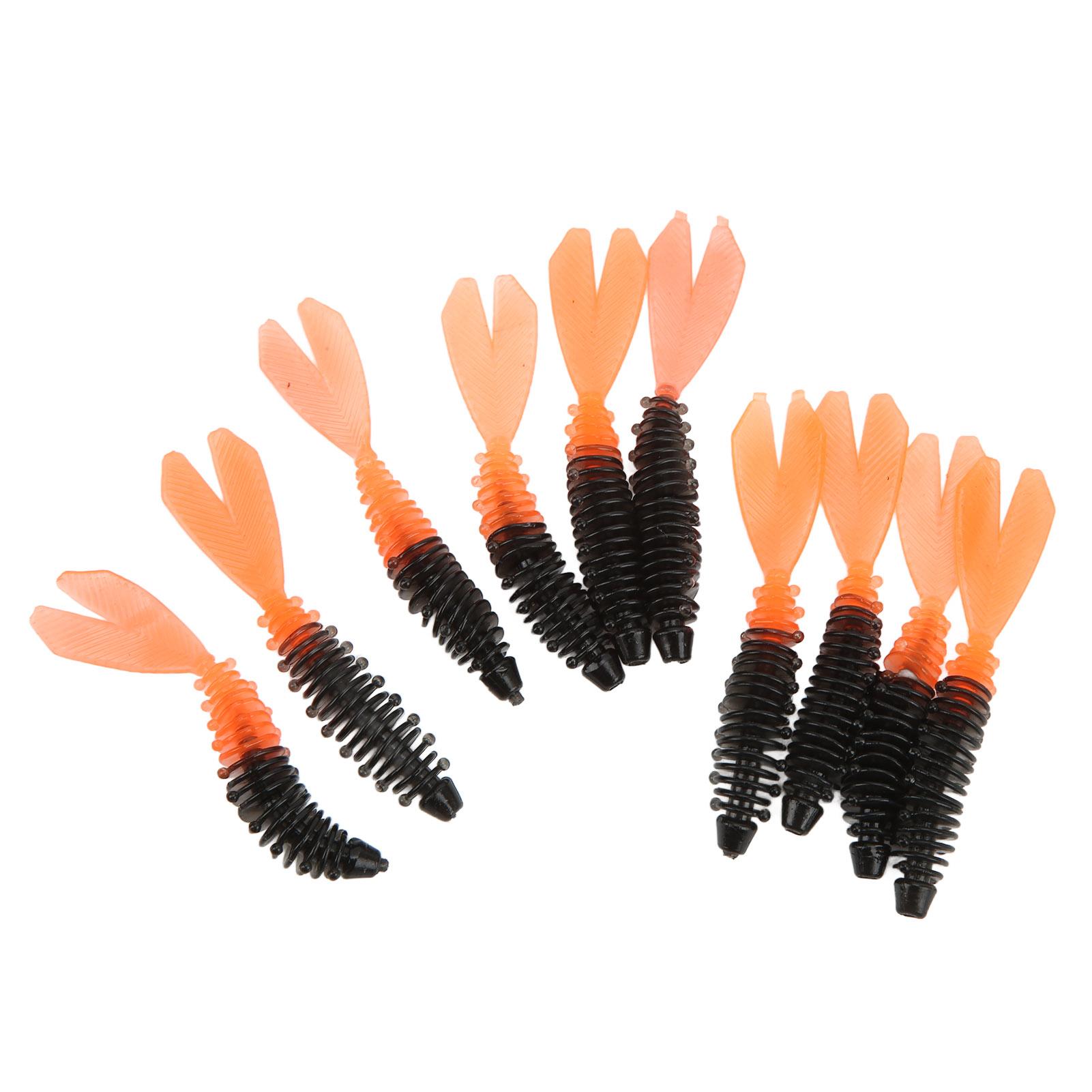 10 шт. Рыболовные мягкие приманки Дизайн с двойными хвостами Мягкий Живой Реалистичный внешний вид Спиральная полосатая рыбалка
10 шт. Рыболовные мягкие приманки Дизайн с двойными хвостами Мягкий Живой Реалистичный внешний вид Спиральная полосатая рыбалка