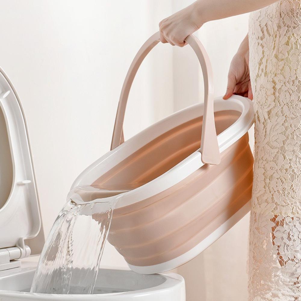 Portable Plastic Bucket Multifunctional Collapsible Wash Basin Folding Water Bucket Car Wash бежевий
Portable Plastic Bucket Multifunctional Collapsible Wash Basin Folding Water Bucket Car Wash бежевий