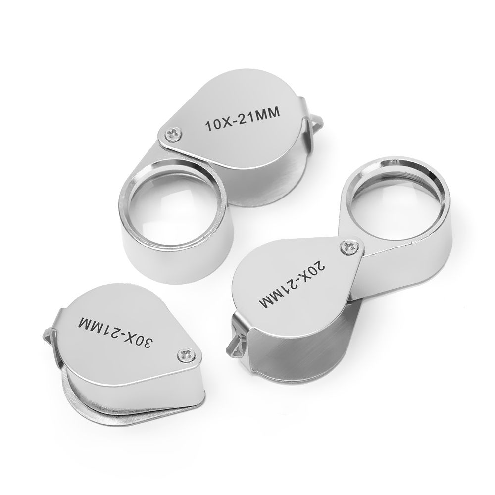 Mini 10/20/30X Glass Magnifying Magnifier Jeweler Eyeglass Jewelry Loupe Loop 21mm Folded Jewelers Optical Glassess Magnifiers 10x
Mini 10/20/30X Glass Magnifying Magnifier Jeweler Eyeglass Jewelry Loupe Loop 21mm Folded Jewelers Optical Glassess Magnifiers 10x