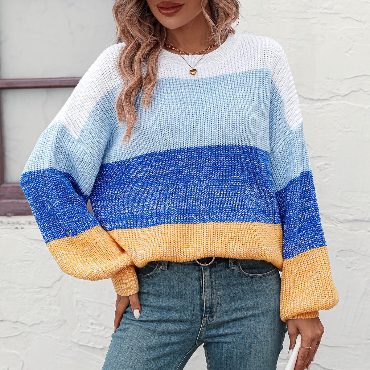 GMXIA женские модные повседневные свободные свитера в полоску с принтом осень-зима с длинным рукавом и круглым вырезом XL синий
GMXIA женские модные повседневные свободные свитера в полоску с принтом осень-зима с длинным рукавом и круглым вырезом XL синий