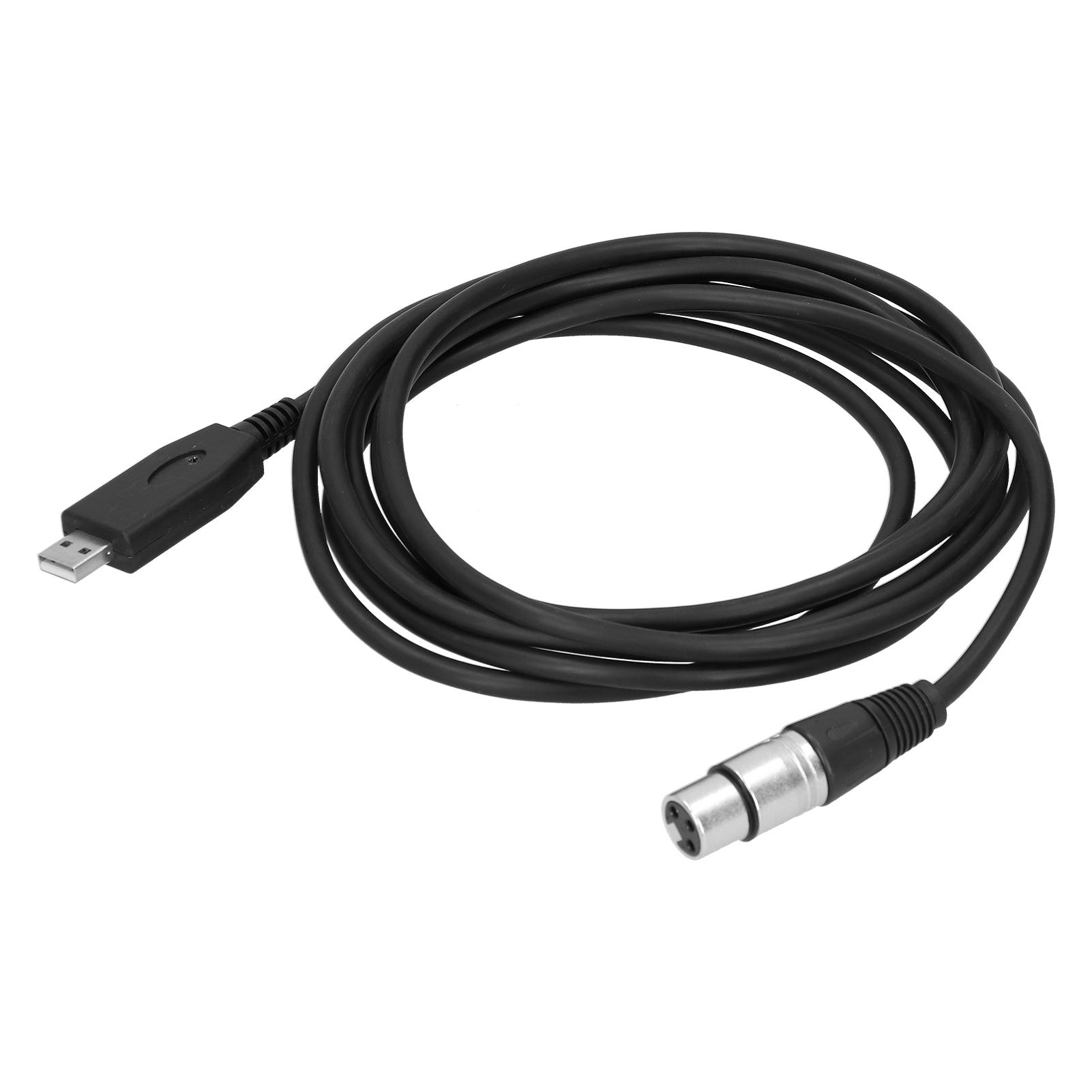 USB-XLR-мама микрофонный кабель Plug Play микрофонный соединительный кабель Cord2m 6.6ft 2m / 6.56ft
USB-XLR-мама микрофонный кабель Plug Play микрофонный соединительный кабель Cord2m 6.6ft 2m / 6.56ft