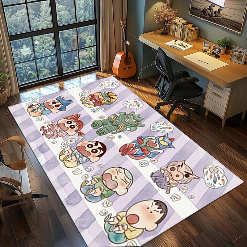 Crayon Shin-chan Home Decor Large Area Rug Non Slip Washable Floor Mat Bedroom Gamer 60x90cm
Crayon Shin-chan Home Decor Large Area Rug Non Slip Washable Floor Mat Bedroom Gamer 60x90cm