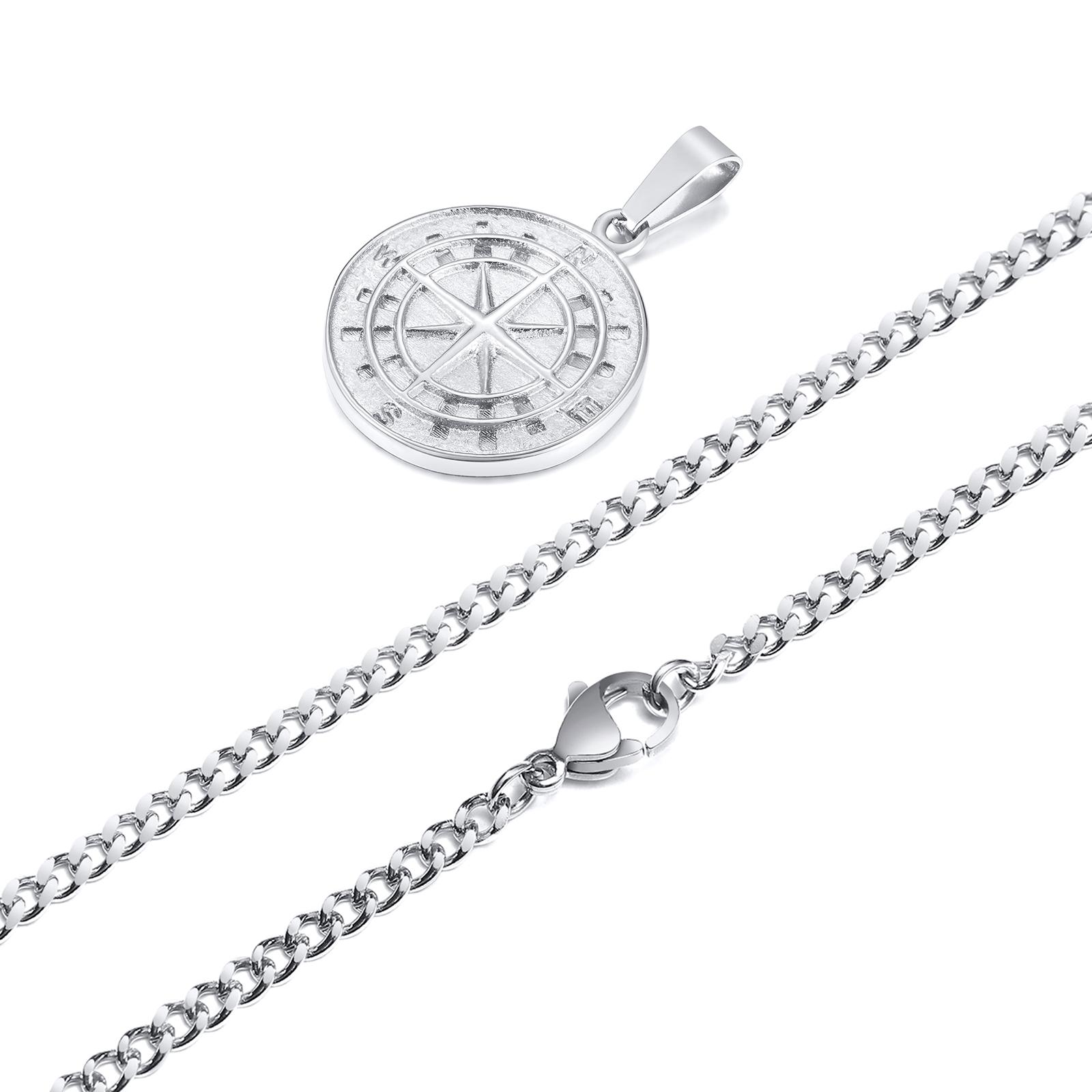 Мужские ожерелья с компасом золотого цвета, винтажная медаль с якорем Северной звезды викингов, подвеска из нержавеющей стали для мужчин, бойфренда, папы, подарок 60cm
Мужские ожерелья с компасом золотого цвета, винтажная медаль с якорем Северной звезды викингов, подвеска из нержавеющей стали для мужчин, бойфренда, папы, подарок 60cm