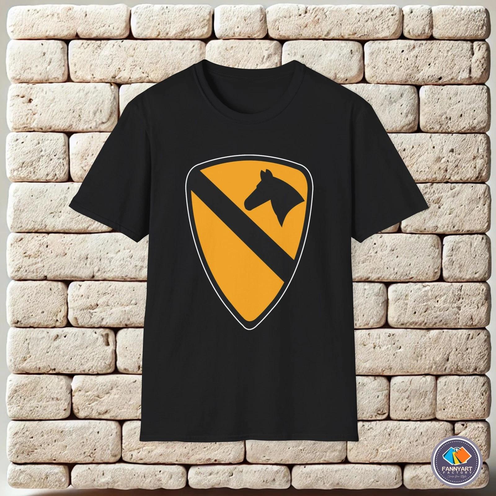 1st Cavalry Division Patch Logo Unisex T-Shirt 2XL
1st Cavalry Division Patch Logo Unisex T-Shirt 2XL