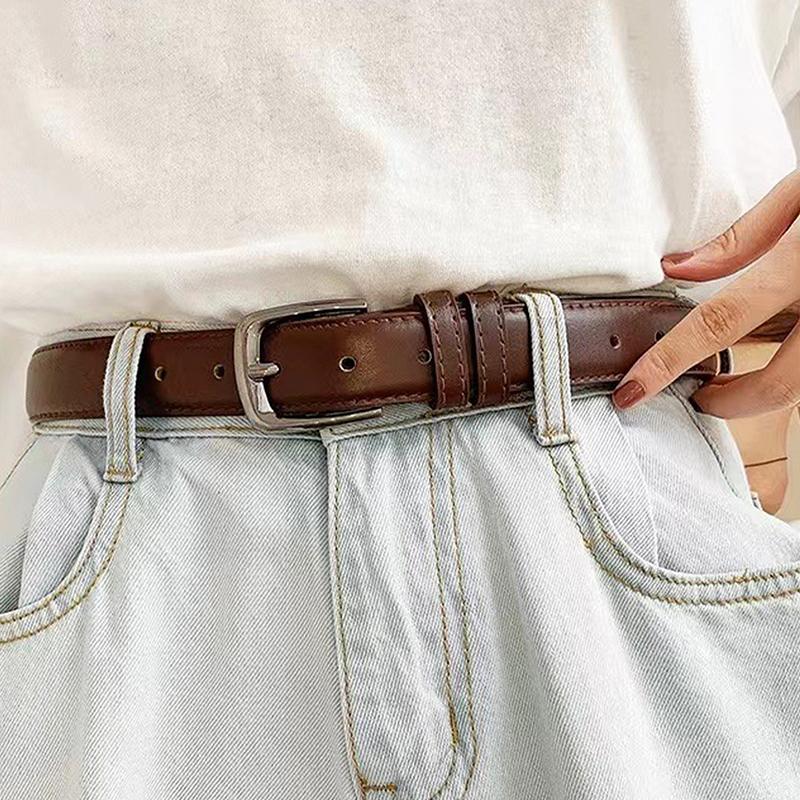 Простой и универсальный корейский стиль Ins Style Student, черная пряжка, персонализированный декоративный ремень для мужчин и женщин
Простой и универсальный корейский стиль Ins Style Student, черная пряжка, персонализированный декоративный ремень для мужчин и женщин