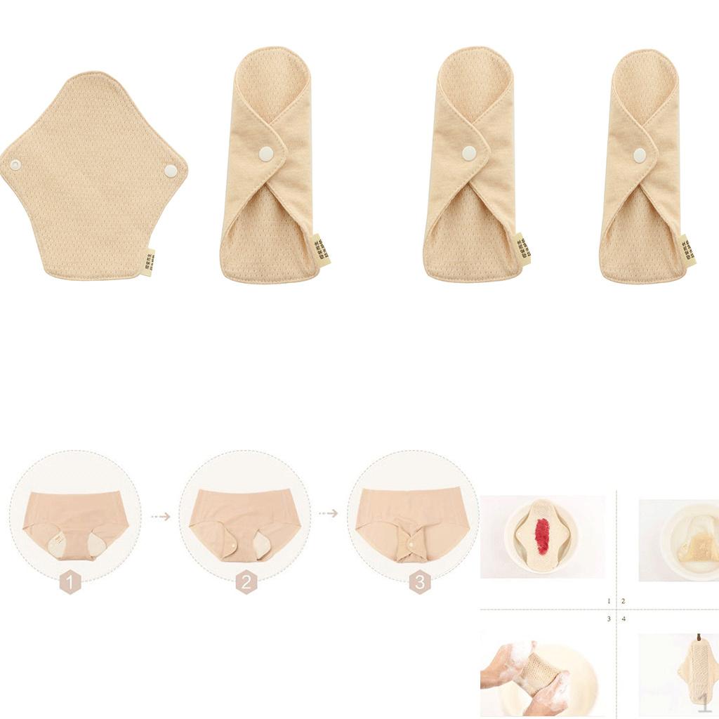 4 Многоразовые Полотенца Прокладки Бамбуковая Ткань Стираемые Менструальные
4 Многоразовые Полотенца Прокладки Бамбуковая Ткань Стираемые Менструальные