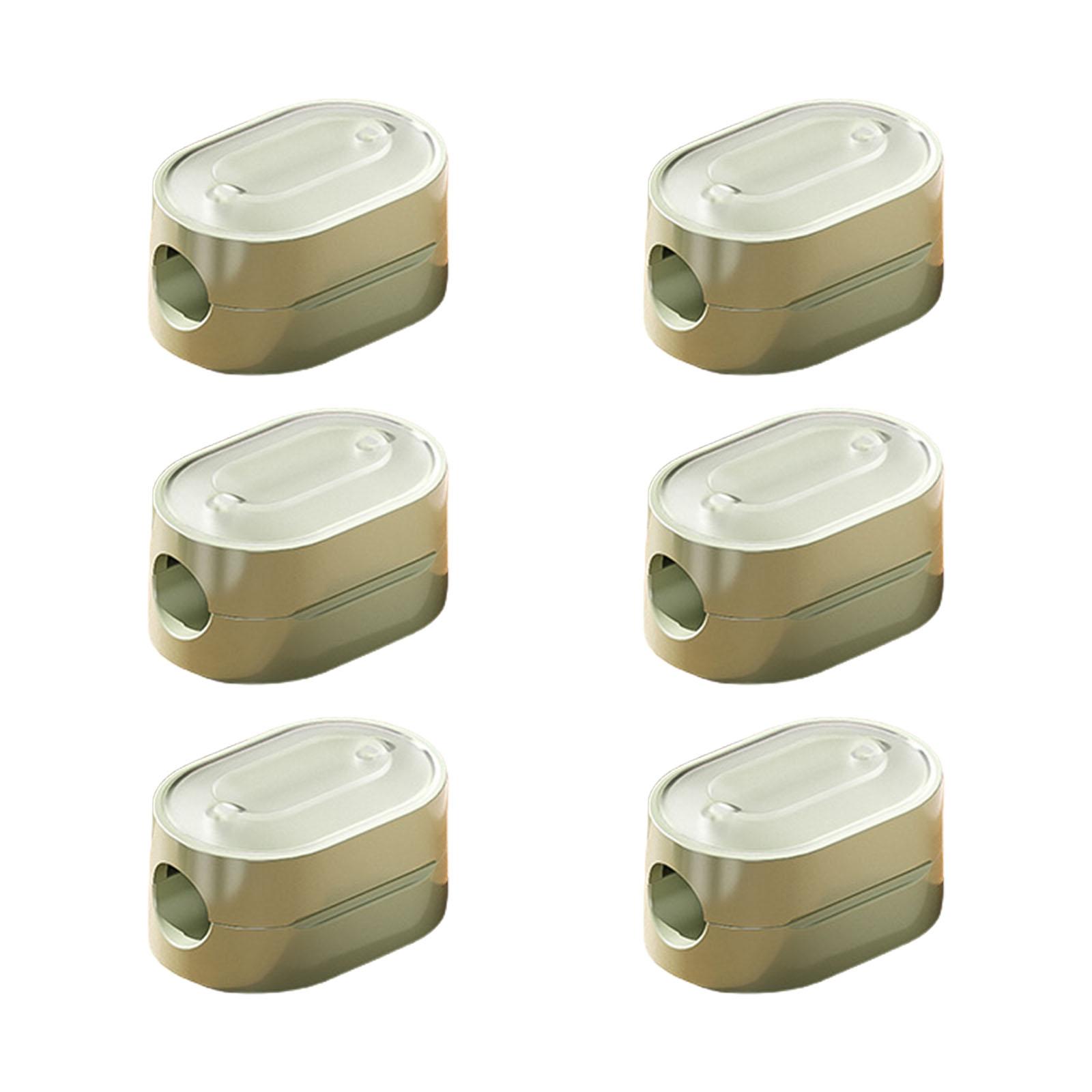 6Pieces Cord Managements Clip Plastic Materials for Organizing Multiple Cables on Desks and Entertainment Centers зелений
6Pieces Cord Managements Clip Plastic Materials for Organizing Multiple Cables on Desks and Entertainment Centers зелений