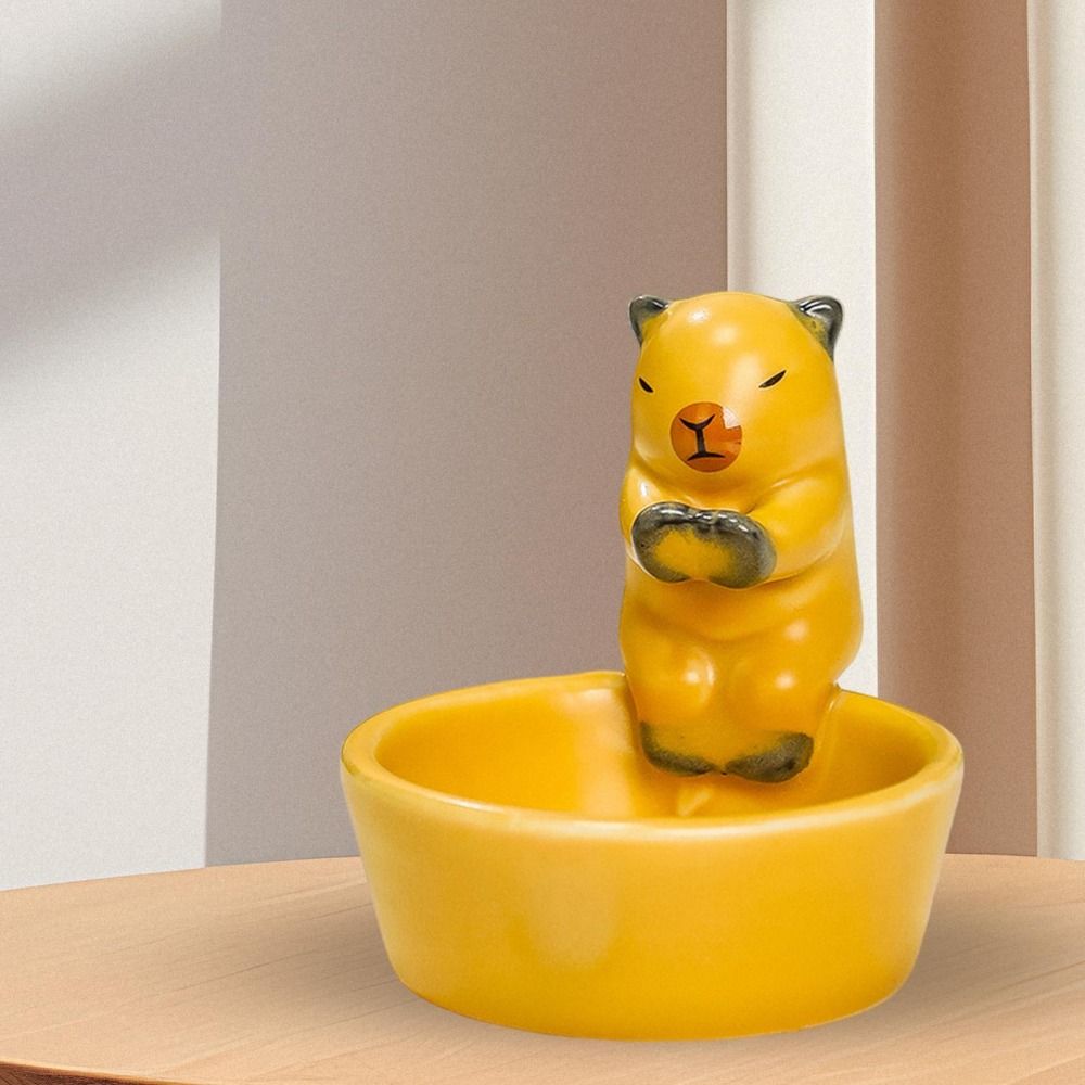 Cartoon Capybara Candle Holder No Fading Animal Candle Cup Cat Candle Stand Candlelight Dinner Cat
Cartoon Capybara Candle Holder No Fading Animal Candle Cup Cat Candle Stand Candlelight Dinner Cat