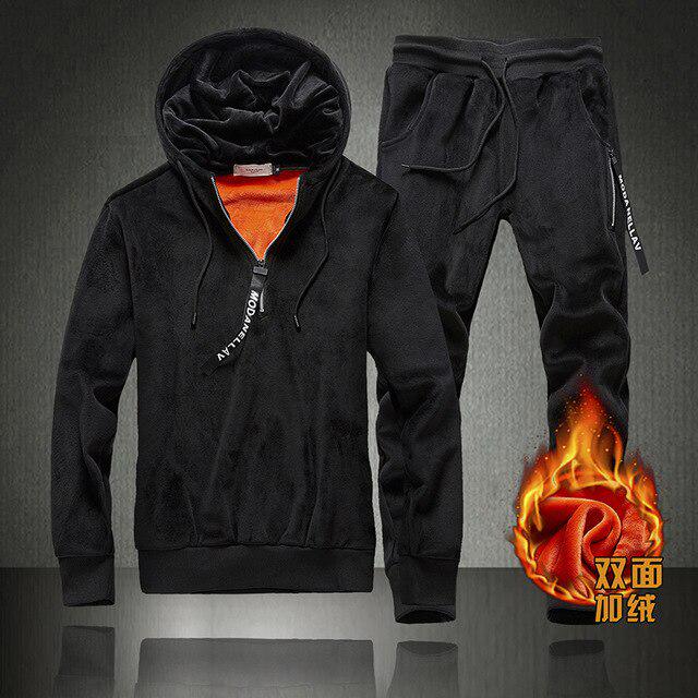 Двусторонний теплый зимний спортивный костюм, мужские рукава, толстовка с капюшоном из двух частей, модный спортивный костюм, брюки XXL
Двусторонний теплый зимний спортивный костюм, мужские рукава, толстовка с капюшоном из двух частей, модный спортивный костюм, брюки XXL