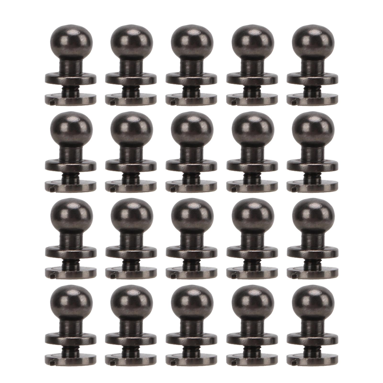20set Brass Rivets Rust Resistance Round Head Screws DIY Accessories for Handbags Shoes8x7mm
20set Brass Rivets Rust Resistance Round Head Screws DIY Accessories for Handbags Shoes8x7mm