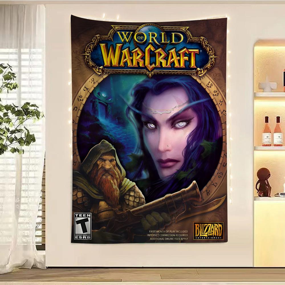 Game World Of Warcraft Wall Tapestry Bohemian Wall Tapestries Mandala Wall Hanging Home Decor 74x94cm(29x37in)
Game World Of Warcraft Wall Tapestry Bohemian Wall Tapestries Mandala Wall Hanging Home Decor 74x94cm(29x37in)