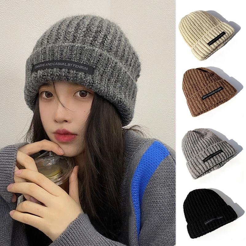 Зимняя вязаная шапка, женская мешковатая шапка Skullies, однотонная женская шапка-бини, теплая объемная тюбетейка
Зимняя вязаная шапка, женская мешковатая шапка Skullies, однотонная женская шапка-бини, теплая объемная тюбетейка