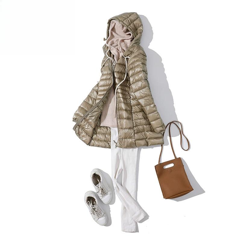 Lightweight Down Jacket for Women, Mid To Long Length, Hooded, Autumn and Winter Slim Fit, Lightweight, Thin, Plus Extra Size 7XL
Lightweight Down Jacket for Women, Mid To Long Length, Hooded, Autumn and Winter Slim Fit, Lightweight, Thin, Plus Extra Size 7XL