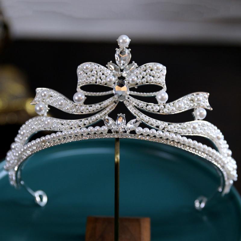 DIEZI Luxury Crystal Pearl Crown Bridal Hair Accessories Elegant Korean Queen Tiaras Diadem Girls Wedding Party Dress Headbands
DIEZI Luxury Crystal Pearl Crown Bridal Hair Accessories Elegant Korean Queen Tiaras Diadem Girls Wedding Party Dress Headbands