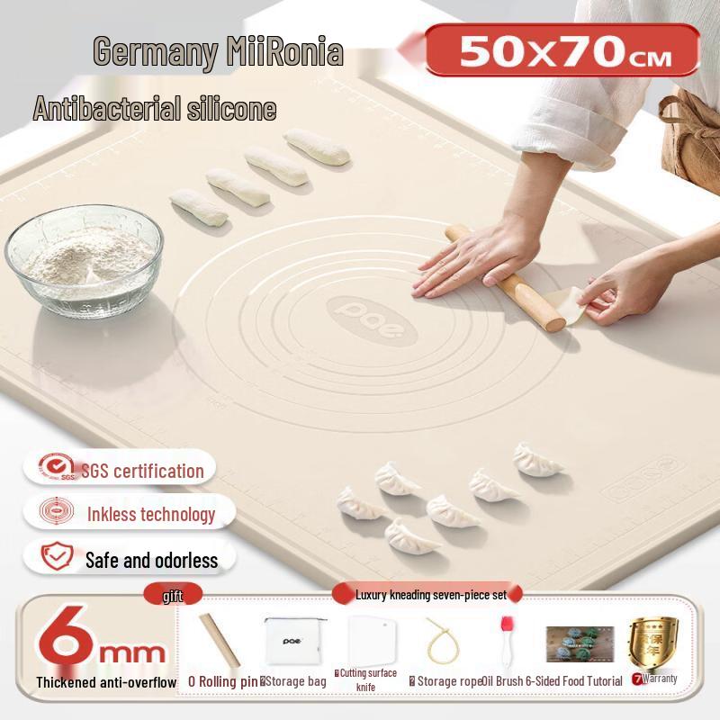 Food Grade Silicone Baking & Kneading Mat
Food Grade Silicone Baking & Kneading Mat