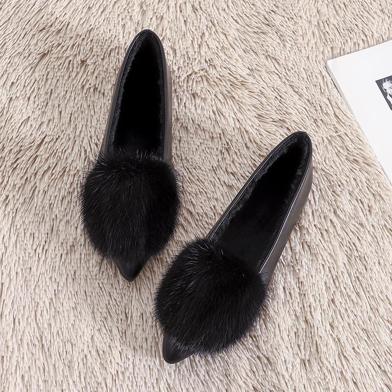 Женские мокасины-лоферы из норки 2025, зимние бархатные туфли-лодочки с острым носком, большой размер 41 39
Женские мокасины-лоферы из норки 2025, зимние бархатные туфли-лодочки с острым носком, большой размер 41 39