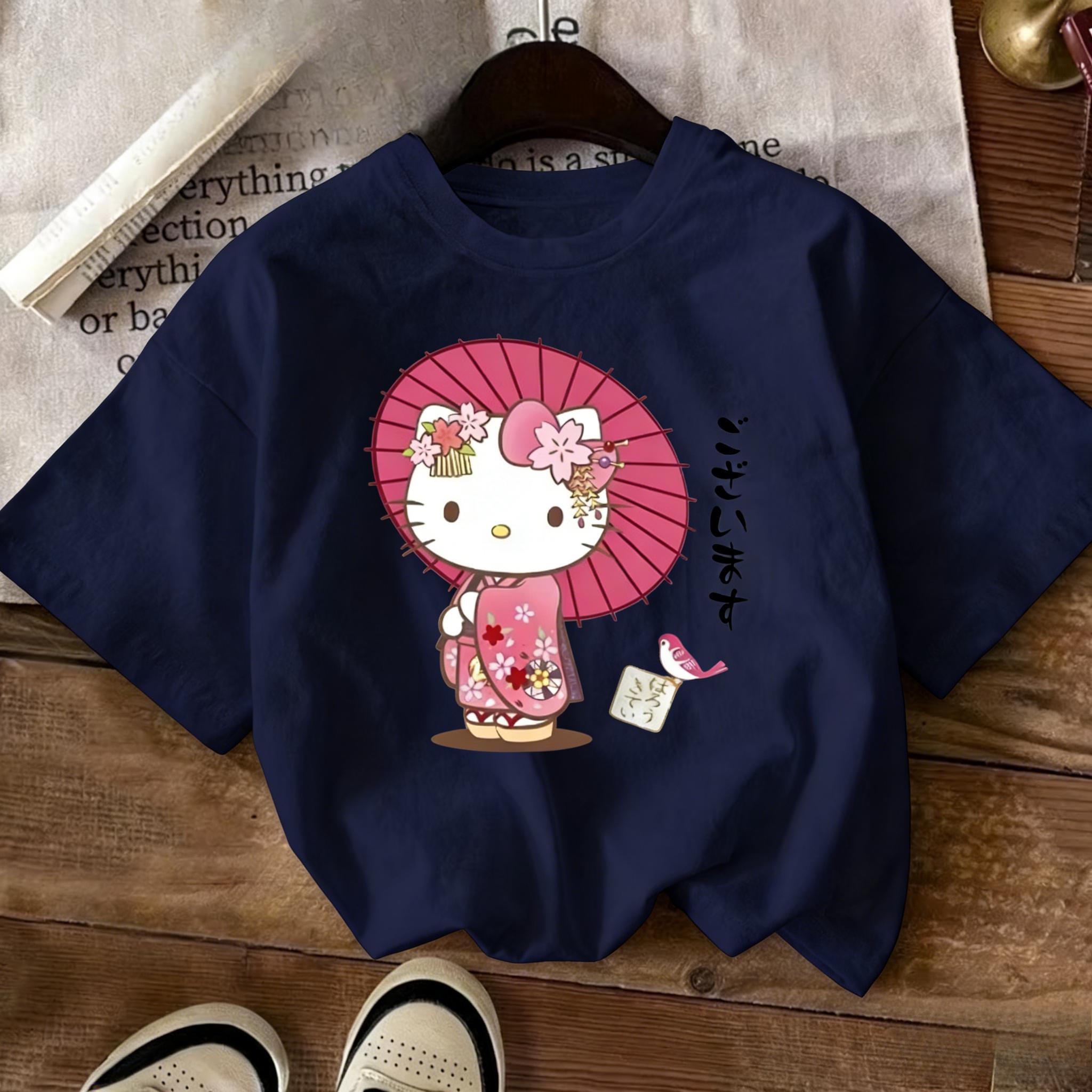 2026 новая футболка Hello Kitty из мягкого хлопка с коротким рукавом и круглым вырезом, милый принт, легкий летний топ для женщин, повседневная одежда S
2026 новая футболка Hello Kitty из мягкого хлопка с коротким рукавом и круглым вырезом, милый принт, легкий летний топ для женщин, повседневная одежда S