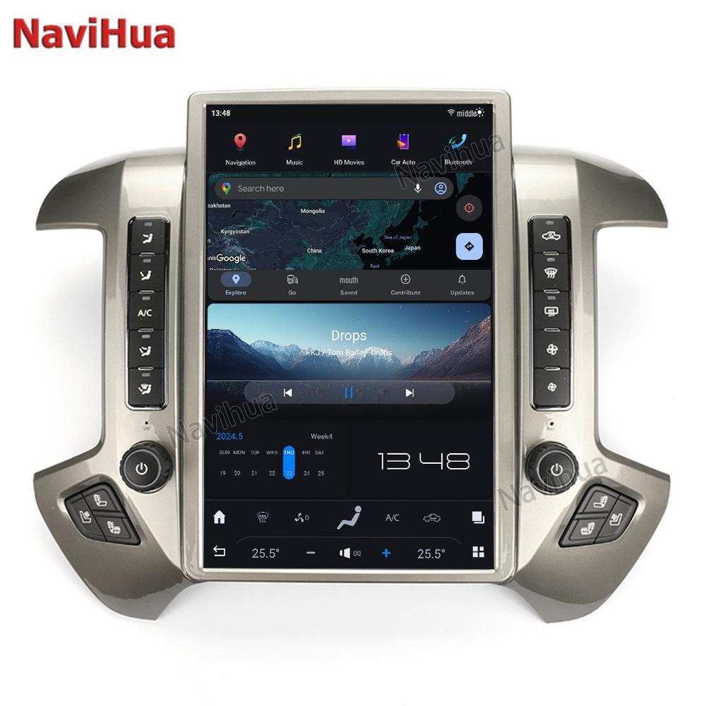 14.4-inch Android HD Vertical Screen DVD Navigation for Chevrolet Silverado 8+128G
14.4-inch Android HD Vertical Screen DVD Navigation for Chevrolet Silverado 8+128G