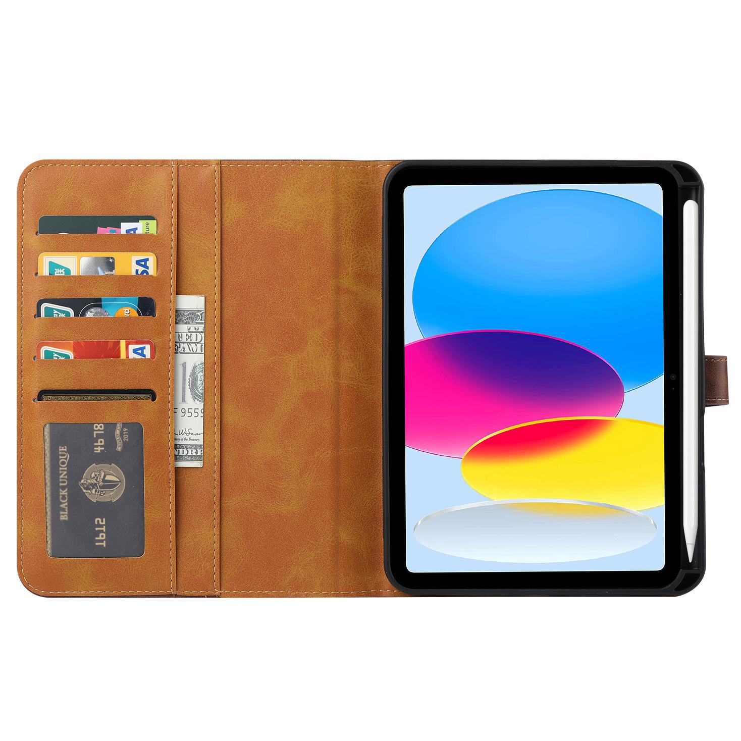 For iPad (2025)/10.9 (2022) Outer Card Slot Design PU Leather Tablet Case Magnetic Clasp Wallet Stand Anti-Scratch Cover with Pen Slot Pink
For iPad (2025)/10.9 (2022) Outer Card Slot Design PU Leather Tablet Case Magnetic Clasp Wallet Stand Anti-Scratch Cover with Pen Slot Pink