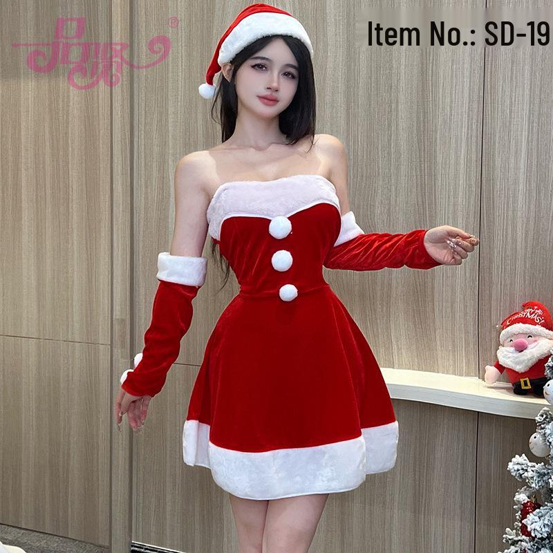 2025 Золотий Оксамитовий Різдвяний Костюм Дівчини-Кролика - Сексуальний Костюм для Вечірки в Нічному Клубі One Size
2025 Золотий Оксамитовий Різдвяний Костюм Дівчини-Кролика - Сексуальний Костюм для Вечірки в Нічному Клубі One Size