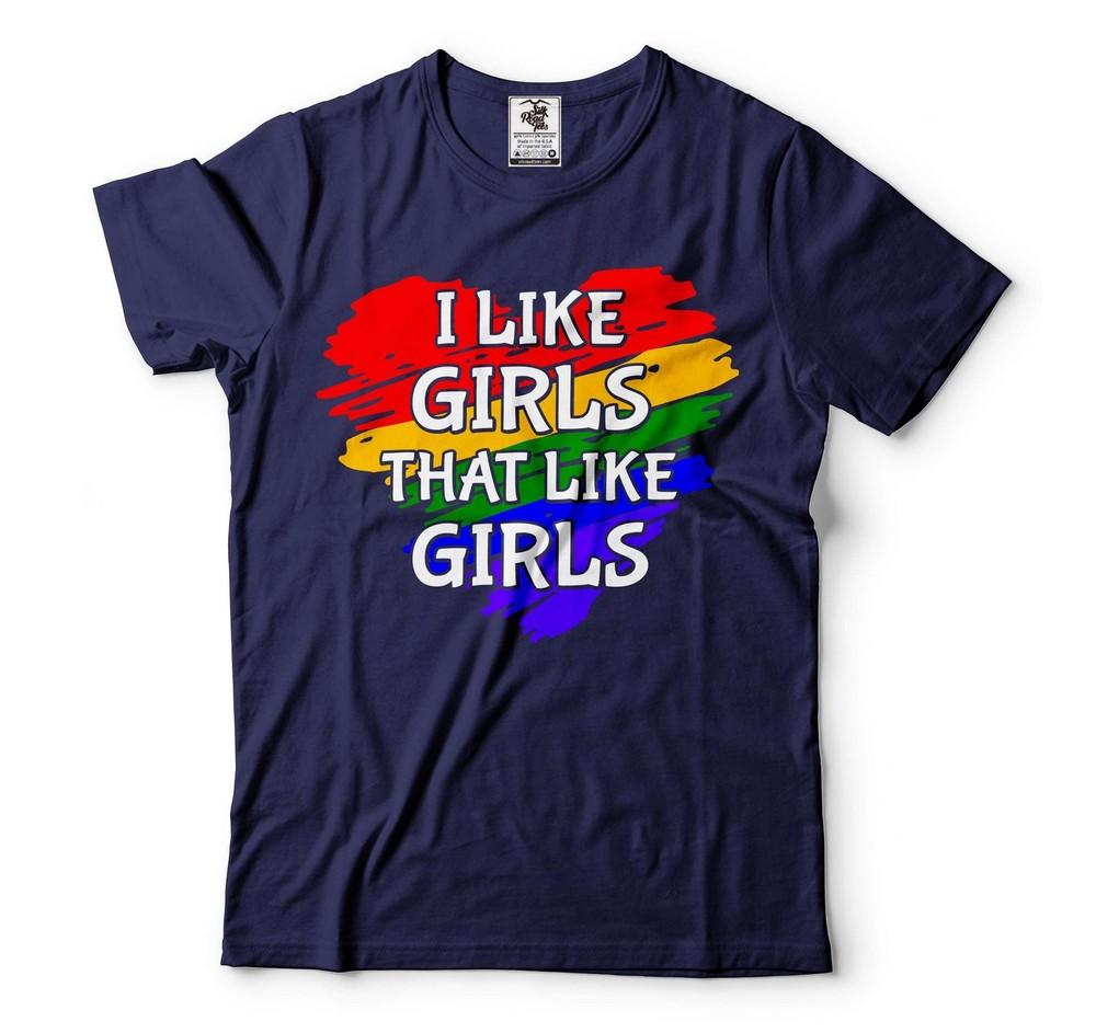 I Like Girls That Like Girls Shirt LGBTQ Love Rainbow Shirt Lesbian Pride Shirt Unisex T-Shirt XL
I Like Girls That Like Girls Shirt LGBTQ Love Rainbow Shirt Lesbian Pride Shirt Unisex T-Shirt XL