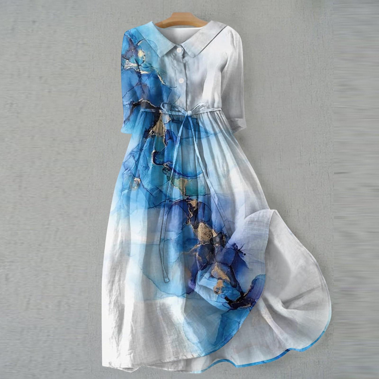 Женское современное платье на бретельках с лацканами и пуговицами с рукавами три четверти S
Женское современное платье на бретельках с лацканами и пуговицами с рукавами три четверти S