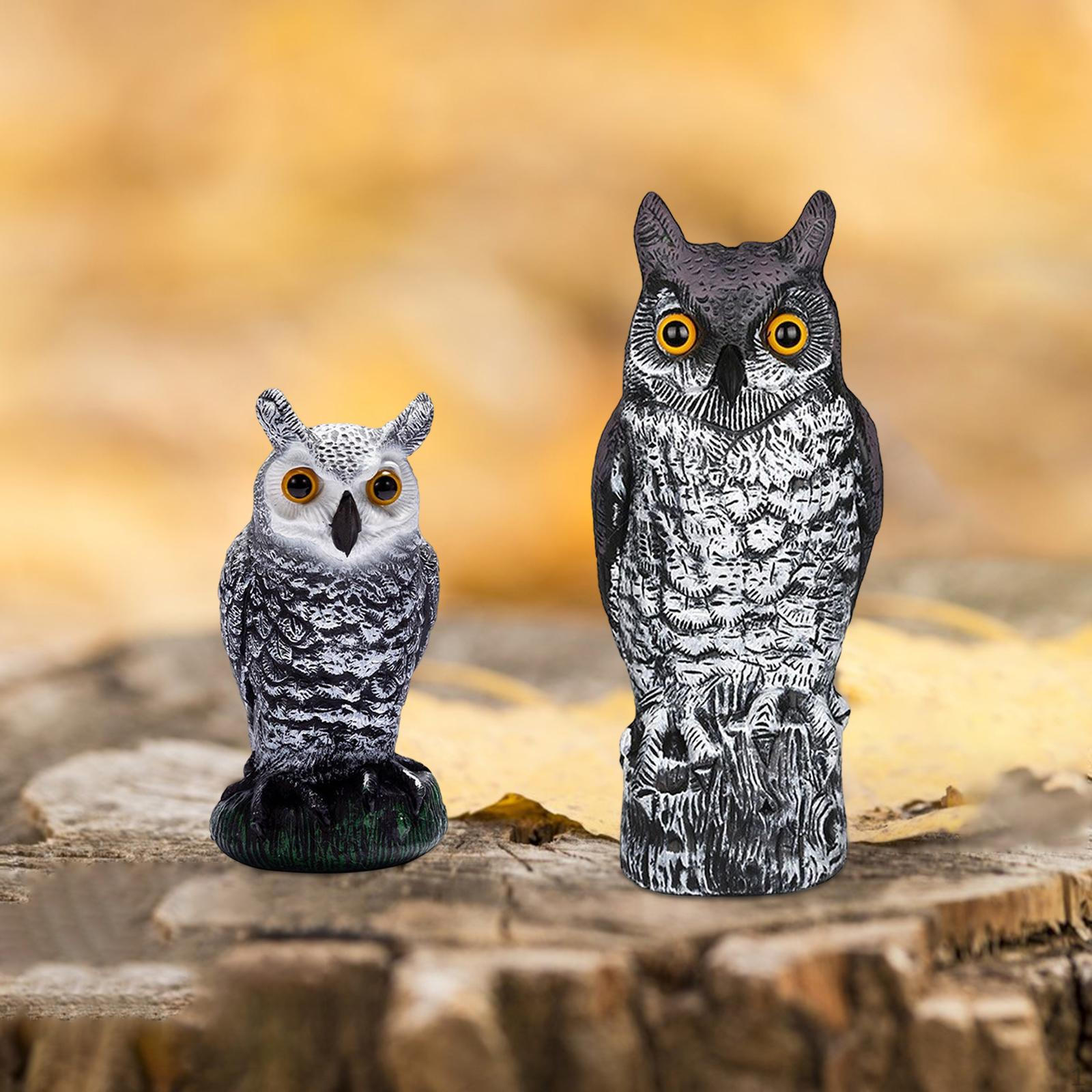 2Pack Owl Scarecrow Sculpture Bird Horned Decoy Statue for Garden Yard Outdoor
2Pack Owl Scarecrow Sculpture Bird Horned Decoy Statue for Garden Yard Outdoor
