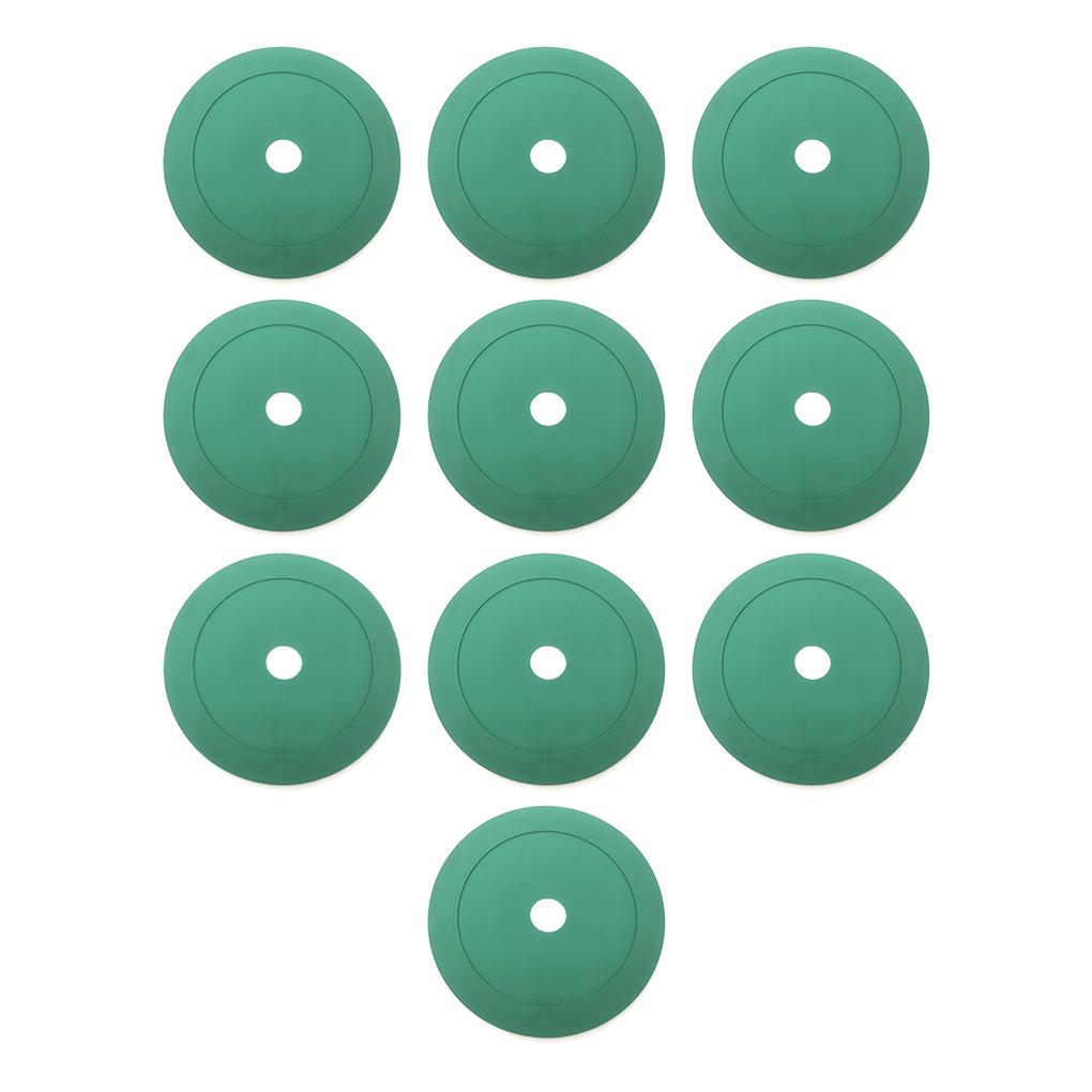 10 штук Эластичные плоские конусы для футбольных тренировок Износостойкие и не деформирующиеся Красные зелёный
10 штук Эластичные плоские конусы для футбольных тренировок Износостойкие и не деформирующиеся Красные зелёный