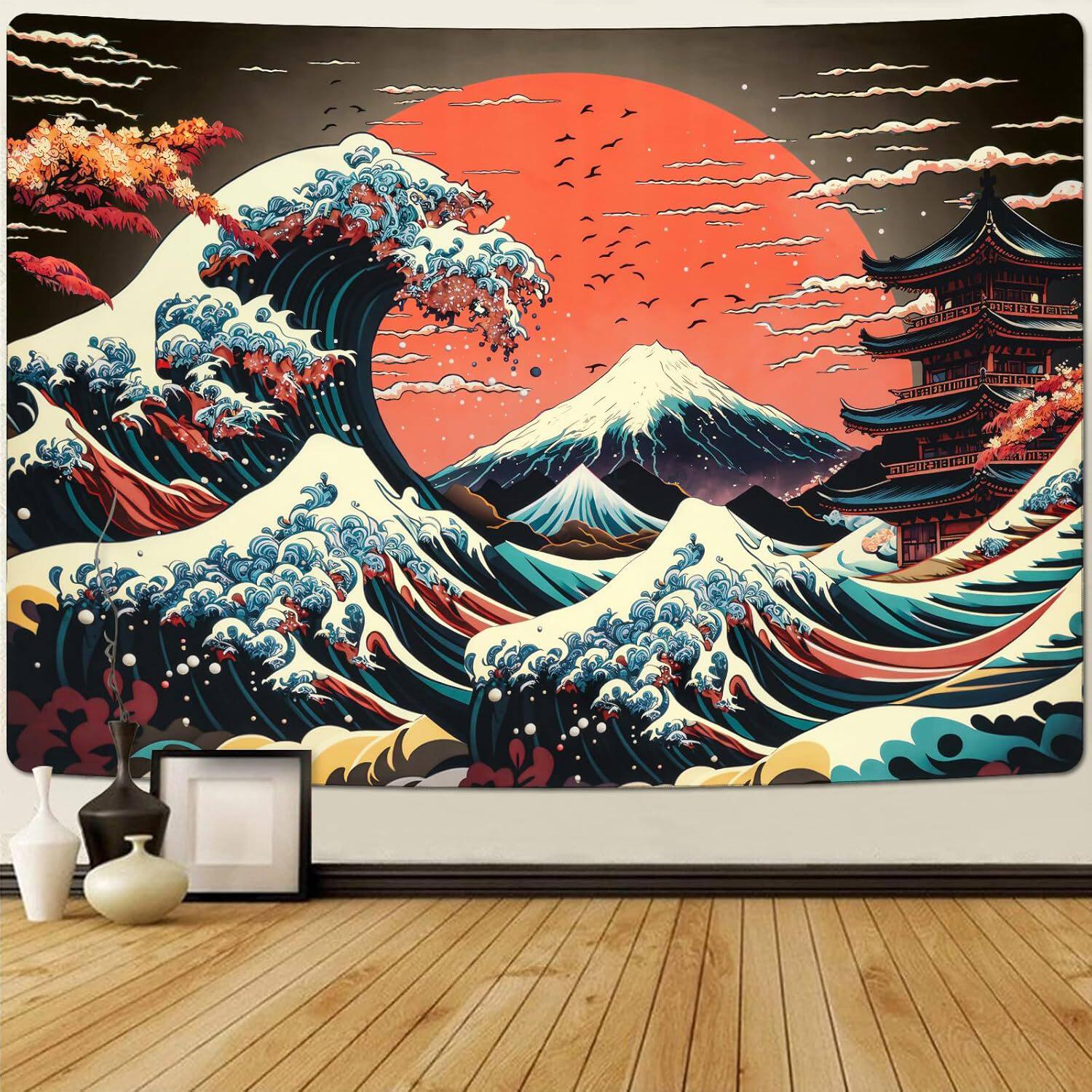 Vintage Surf Boho Wall Tapestry Bohemian Bedroom Backdrop Home Wall Decor Art for Living Room Dorm Printed Wall Hanging 74x94cm(29x37in)
Vintage Surf Boho Wall Tapestry Bohemian Bedroom Backdrop Home Wall Decor Art for Living Room Dorm Printed Wall Hanging 74x94cm(29x37in)