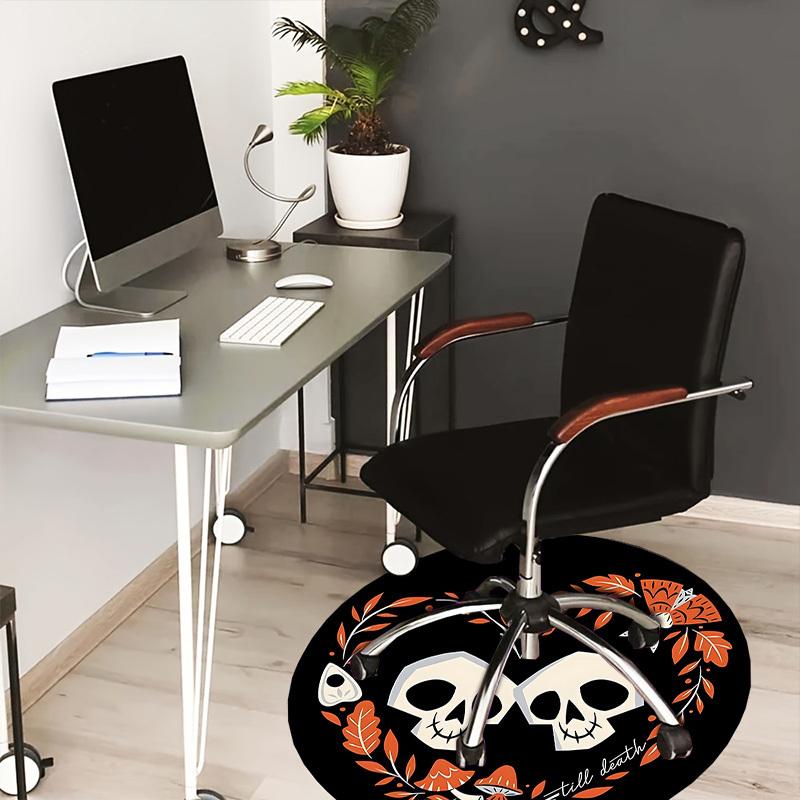 1pc Office Carpet Chair Mats Skulls in Love: Eternal Companion Perfect for Decorating Office Chairs, Living Rooms, Or Bedrooms.YDT012 80cm by 80cm
1pc Office Carpet Chair Mats Skulls in Love: Eternal Companion Perfect for Decorating Office Chairs, Living Rooms, Or Bedrooms.YDT012 80cm by 80cm