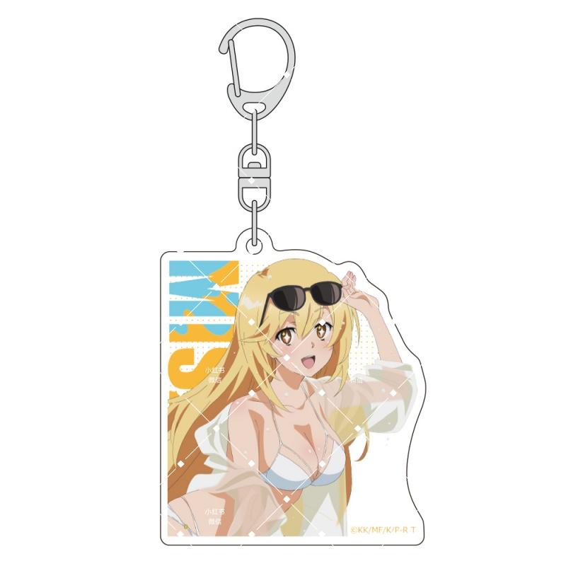 ccc Anime Toaru Kagaku no Railgun Acrylic key ring keychain Yukina Usui Computer accessories packaging decorations 6 cm
ccc Anime Toaru Kagaku no Railgun Acrylic key ring keychain Yukina Usui Computer accessories packaging decorations 6 cm