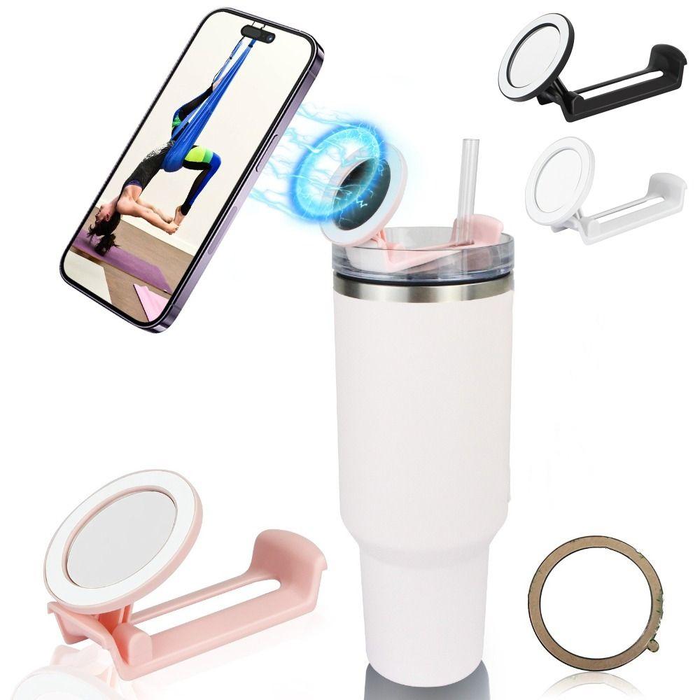 with Magnetic Ring Cup Accessories Rotatable Phone Stand for Stanley 40OZ Cup Fitness чорний
with Magnetic Ring Cup Accessories Rotatable Phone Stand for Stanley 40OZ Cup Fitness чорний