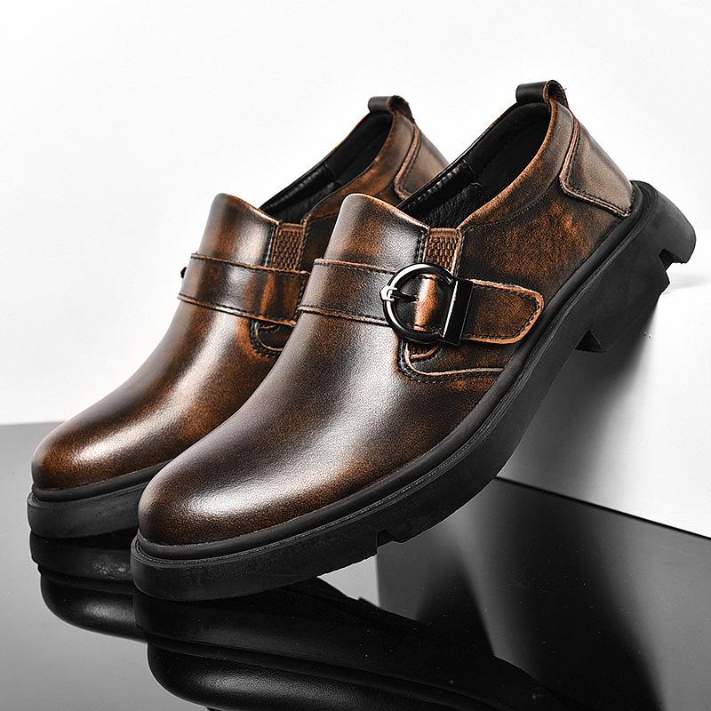 2025 large size autumn new men s shoes business dress men s casual leather shoes retro British Shoes 38
2025 large size autumn new men s shoes business dress men s casual leather shoes retro British Shoes 38