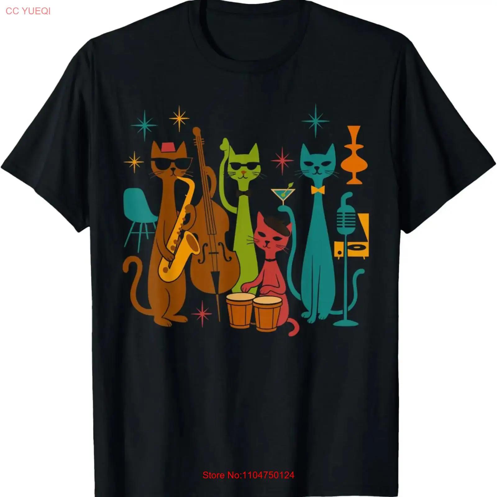Mid Century Modern Band Cats Retro 50s 60s Style T Shirt for Dad Mom Daug vintage Washed graphic Unisex designer clothes homme 5XL різнокольоровий
Mid Century Modern Band Cats Retro 50s 60s Style T Shirt for Dad Mom Daug vintage Washed graphic Unisex designer clothes homme 5XL різнокольоровий