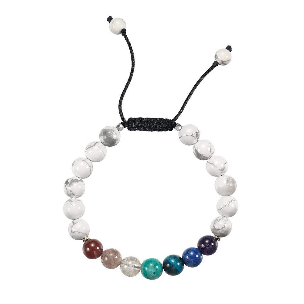 EFFIE QUEEN Natural Stone Beaded Bracelet Chain Chakra for Women Men Trendy Round Stone Adjustable Bangle Jewelry Gift GMB108
EFFIE QUEEN Natural Stone Beaded Bracelet Chain Chakra for Women Men Trendy Round Stone Adjustable Bangle Jewelry Gift GMB108