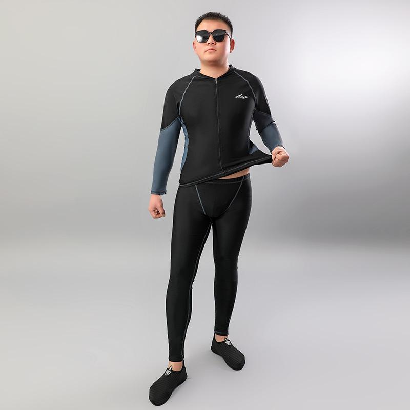 Men s Plus Size Training Swimsuit Set: Split Swim Trunks & Long Sleeve Sunscreen Top XXL чёрный
Men s Plus Size Training Swimsuit Set: Split Swim Trunks & Long Sleeve Sunscreen Top XXL чёрный