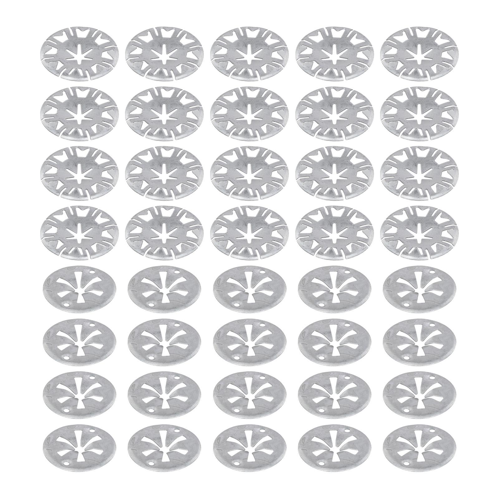 40pcs Auto Heat Shield Repair Kit Clamping Discs Thermal Protection Plate Mounting Clips Locking Kit Car Accessories
40pcs Auto Heat Shield Repair Kit Clamping Discs Thermal Protection Plate Mounting Clips Locking Kit Car Accessories