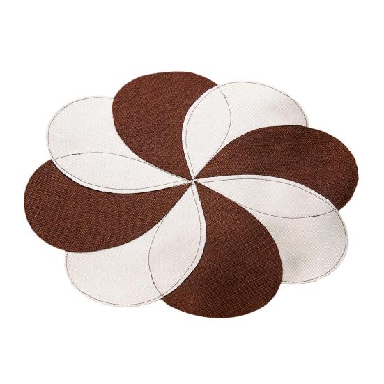 Placemat Thermal Insulation Anti-Slip Scratch-Resistant Table Mat Petal Shape Imitation Linen Dinner Mat for Dining Room Kitchen C
Placemat Thermal Insulation Anti-Slip Scratch-Resistant Table Mat Petal Shape Imitation Linen Dinner Mat for Dining Room Kitchen C