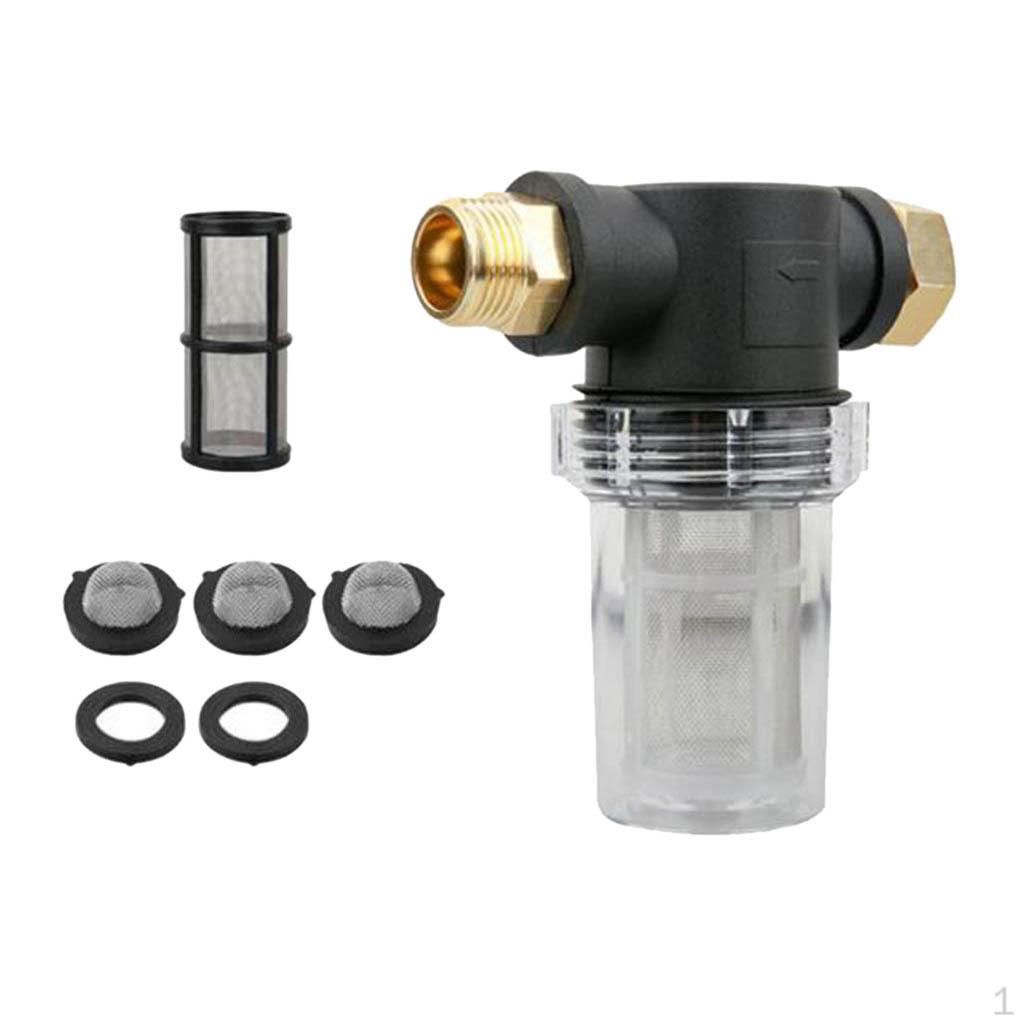 /4 Sediment Filter Attachment Garden Hose Inlet Pressure Washer
/4 Sediment Filter Attachment Garden Hose Inlet Pressure Washer