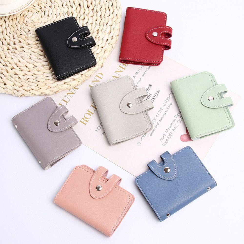 PU Leather Credit Card Holder 26 Cards Pocket Short Clutch Bag Retro PU Leather Card Bag Outdoor
PU Leather Credit Card Holder 26 Cards Pocket Short Clutch Bag Retro PU Leather Card Bag Outdoor