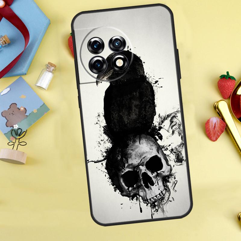 Skull Crow Flower Case For OnePlus 15 13 12 11 9 10 Pro 13T 13R 12R 10T 8T Nord 5 CE 3 4 2 Lite N20 N30 Cover OnePlus Nord CE2Lite
Skull Crow Flower Case For OnePlus 15 13 12 11 9 10 Pro 13T 13R 12R 10T 8T Nord 5 CE 3 4 2 Lite N20 N30 Cover OnePlus Nord CE2Lite