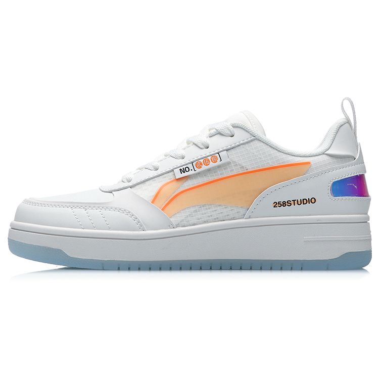 Li Ning No. 258 Non-Slip Wear-Resistant Low-Top Skate Shoes Women Skate Shoes White Orange AGCR202-1 37
Li Ning No. 258 Non-Slip Wear-Resistant Low-Top Skate Shoes Women Skate Shoes White Orange AGCR202-1 37