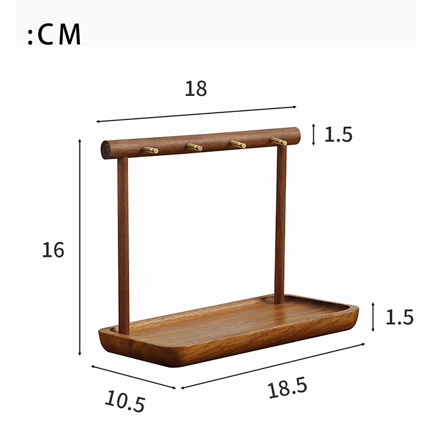 Walnut Jewelry Holder Bracelet Earrings Necklace Watch Jewelry Organizer Holder Stand with Wooden Base Modern Storage Rack
Walnut Jewelry Holder Bracelet Earrings Necklace Watch Jewelry Organizer Holder Stand with Wooden Base Modern Storage Rack
