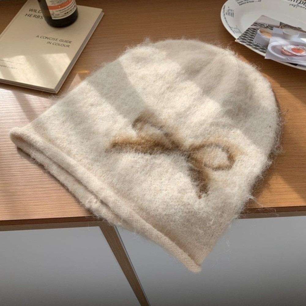 Warm Printing Beanies Printed Ear Protection Hat Sweet Bow Jacquard Knitted Hat Girls бежевий
Warm Printing Beanies Printed Ear Protection Hat Sweet Bow Jacquard Knitted Hat Girls бежевий